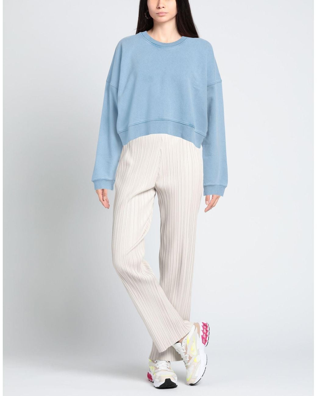 Aspesi Blue Sweatshirt Cotton