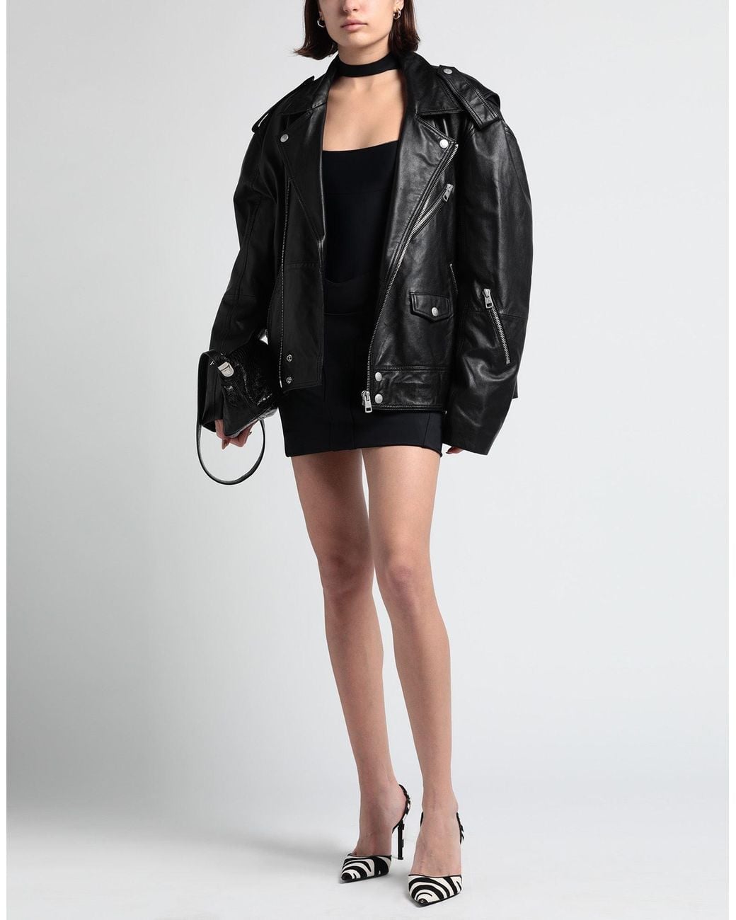 Mugler Black Mini Skirt