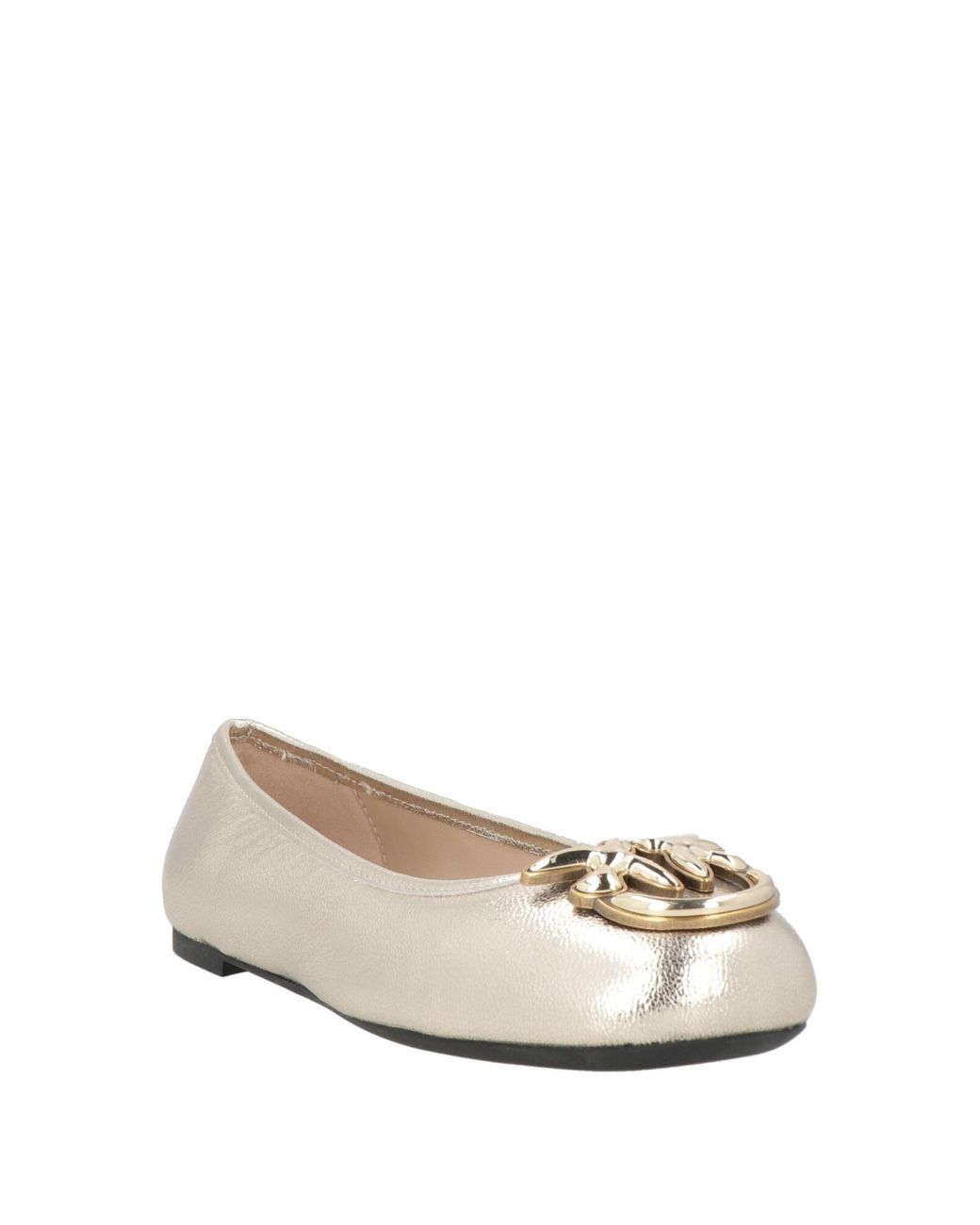 Pinko White Ballet Flats