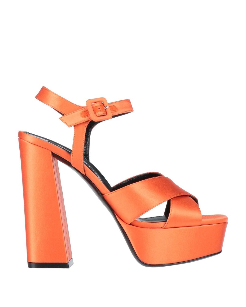 Sergio Rossi Orange Sandals