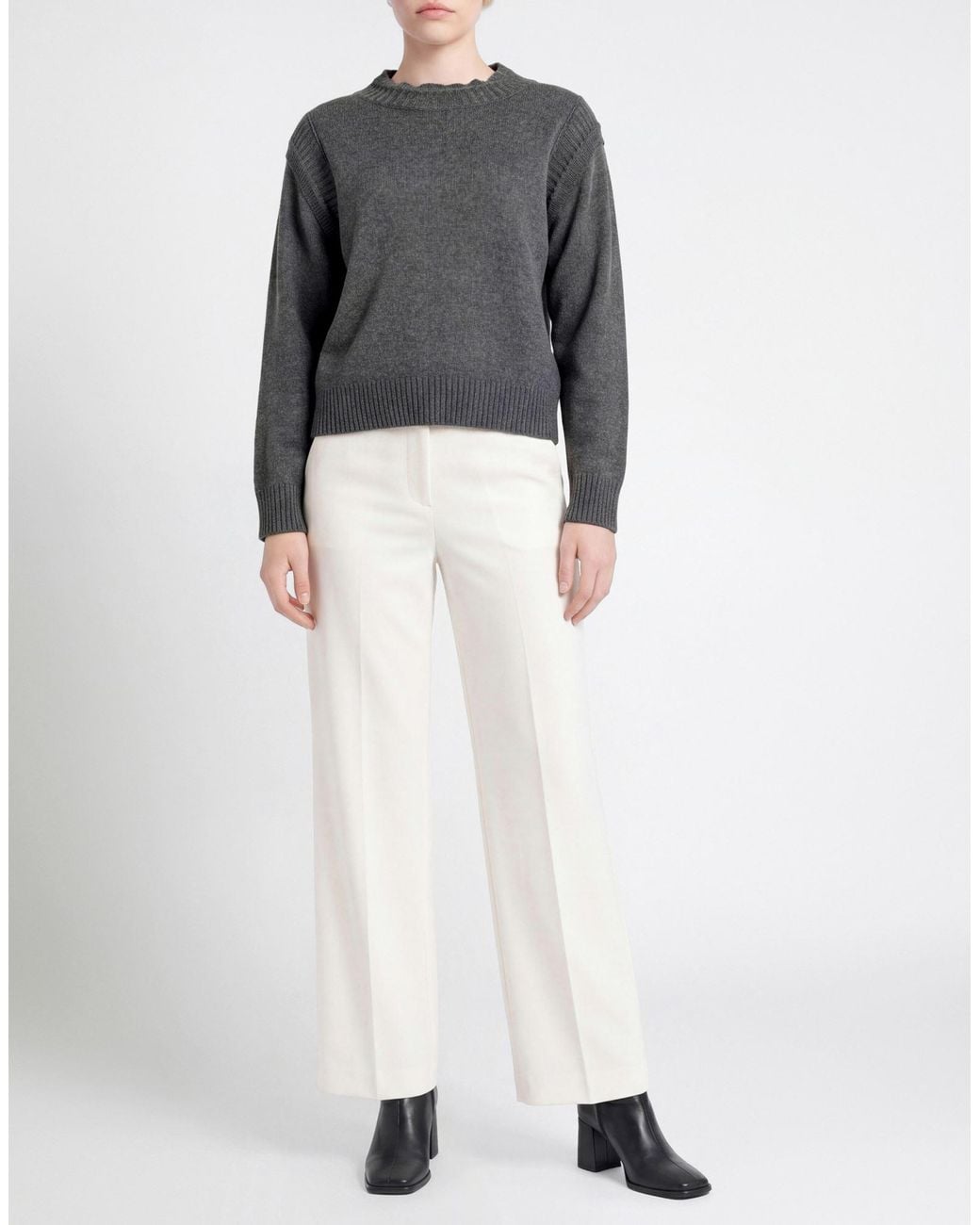 Ottod'Ame Gray Sweater Viscose, Polyamide, Wool, Cashmere