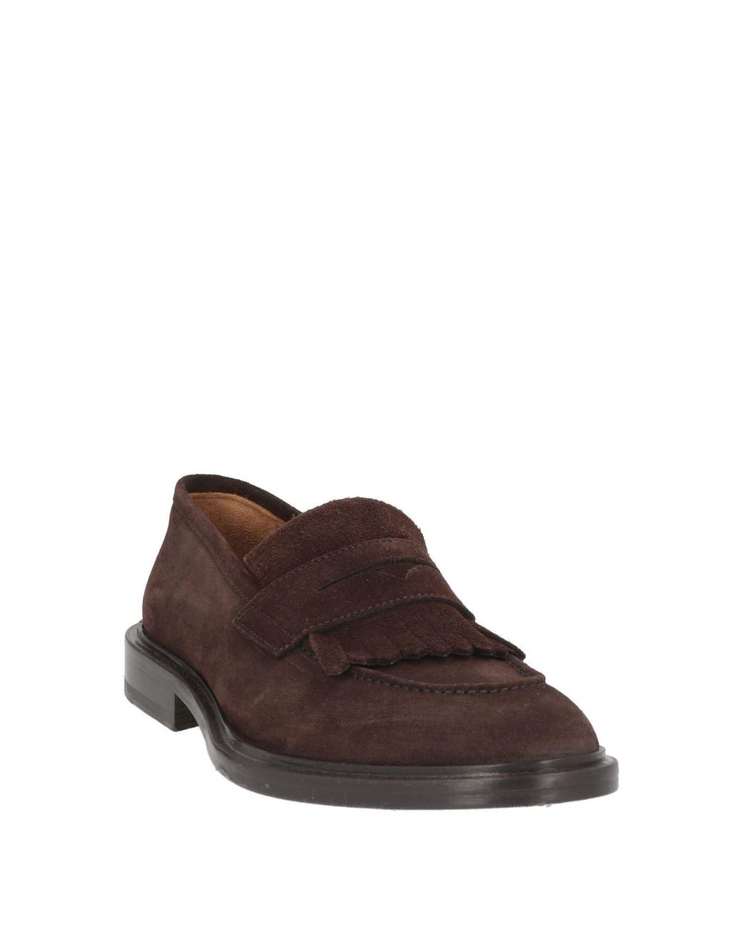 Testoni Brown Loafers Leather for men