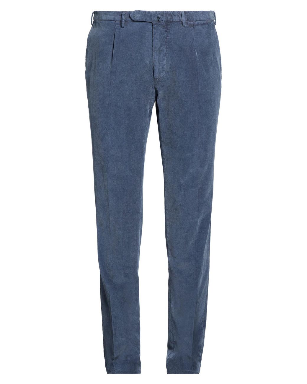 Santaniello Blue Pants for men