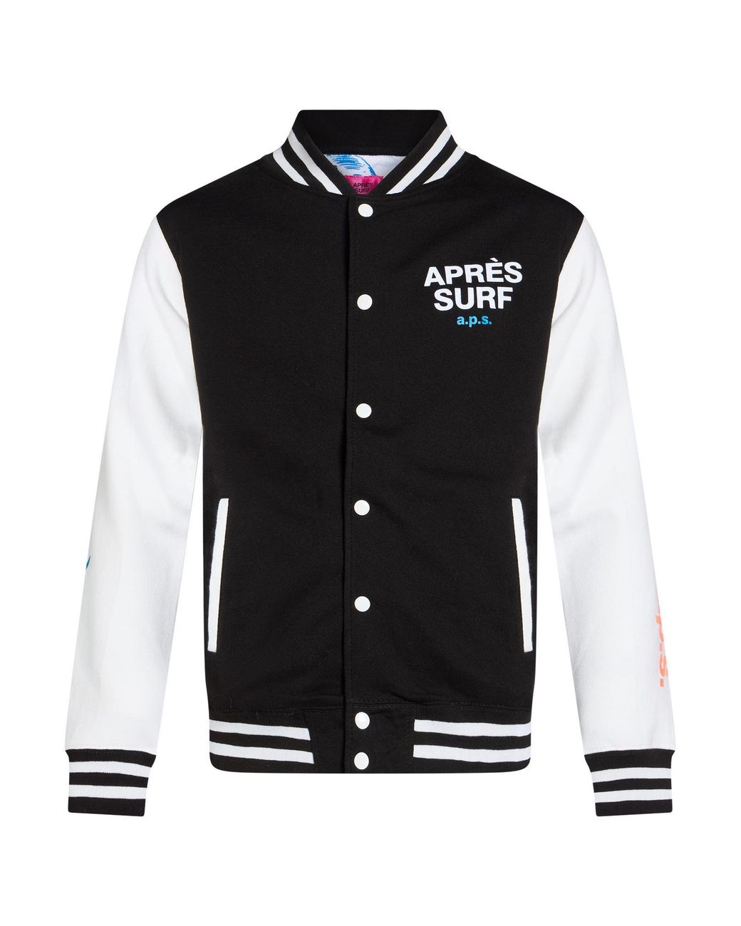 APRÈS SURF Black Sweatshirt Cotton, Polyester for men