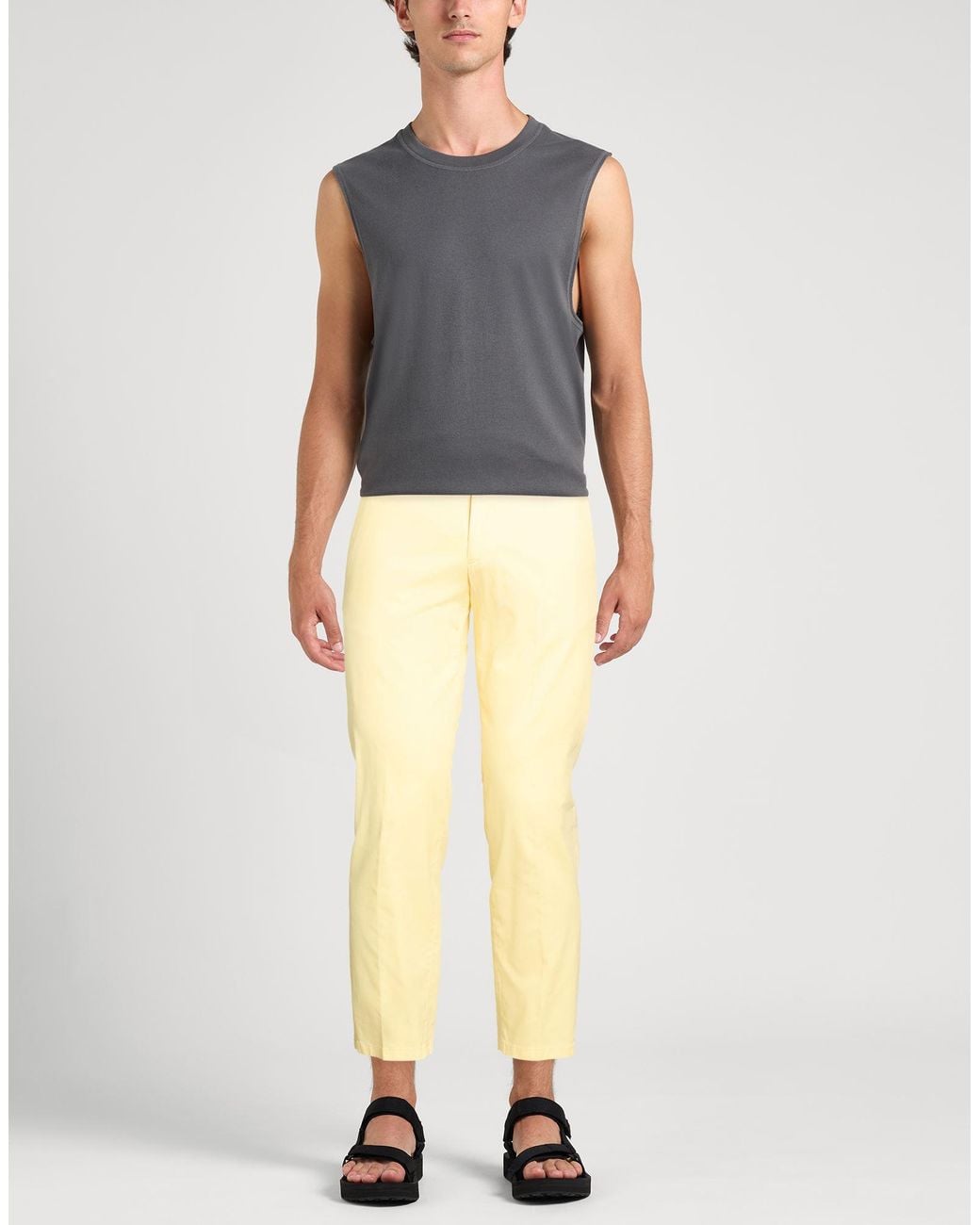 Michael Coal Yellow Trouser for men