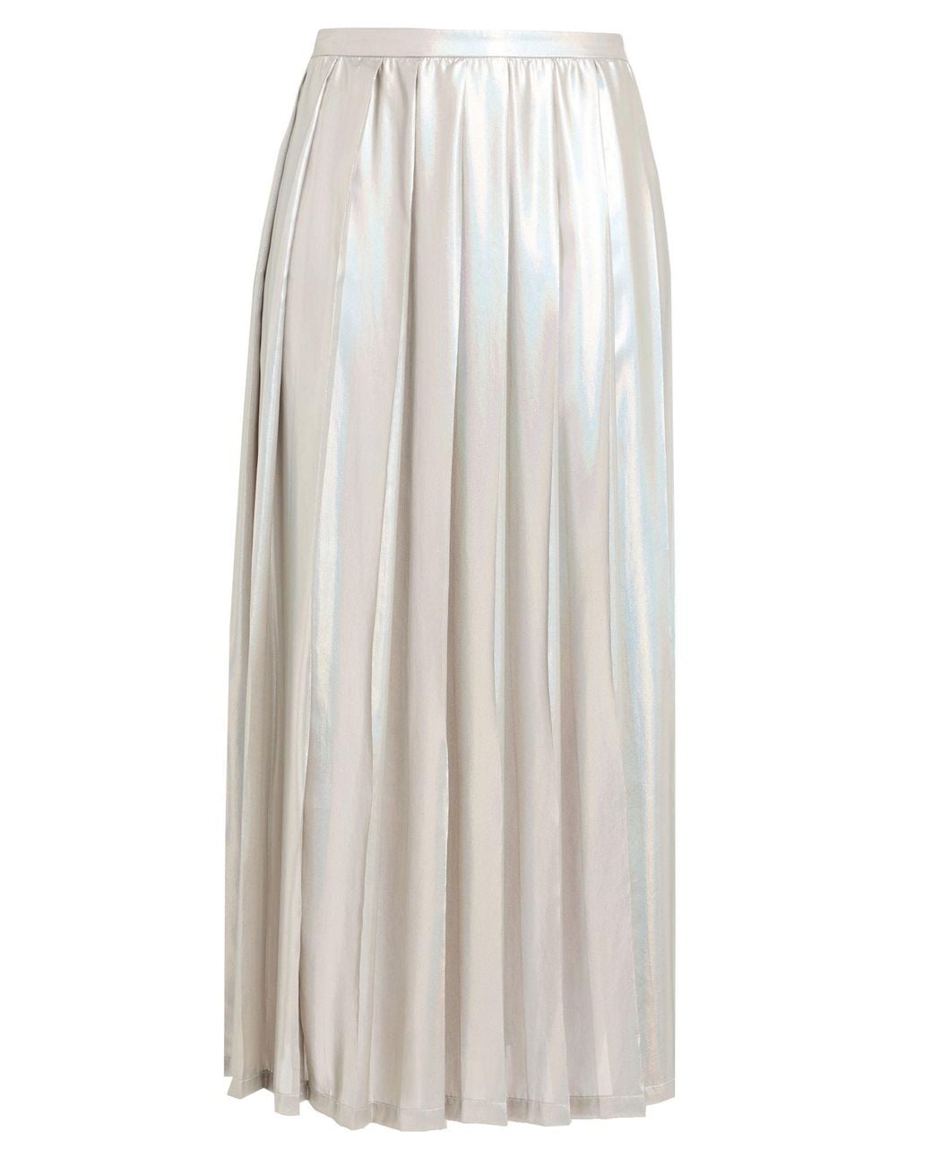 SEVENTY VENEZIA White Midi Skirt Polyester