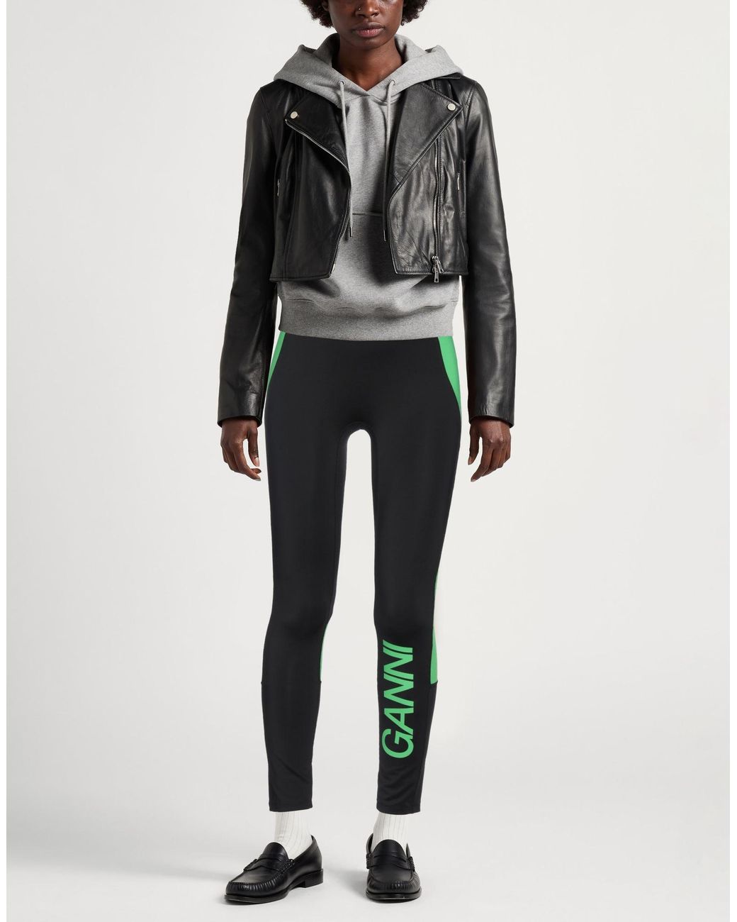 Ganni Black Leggings