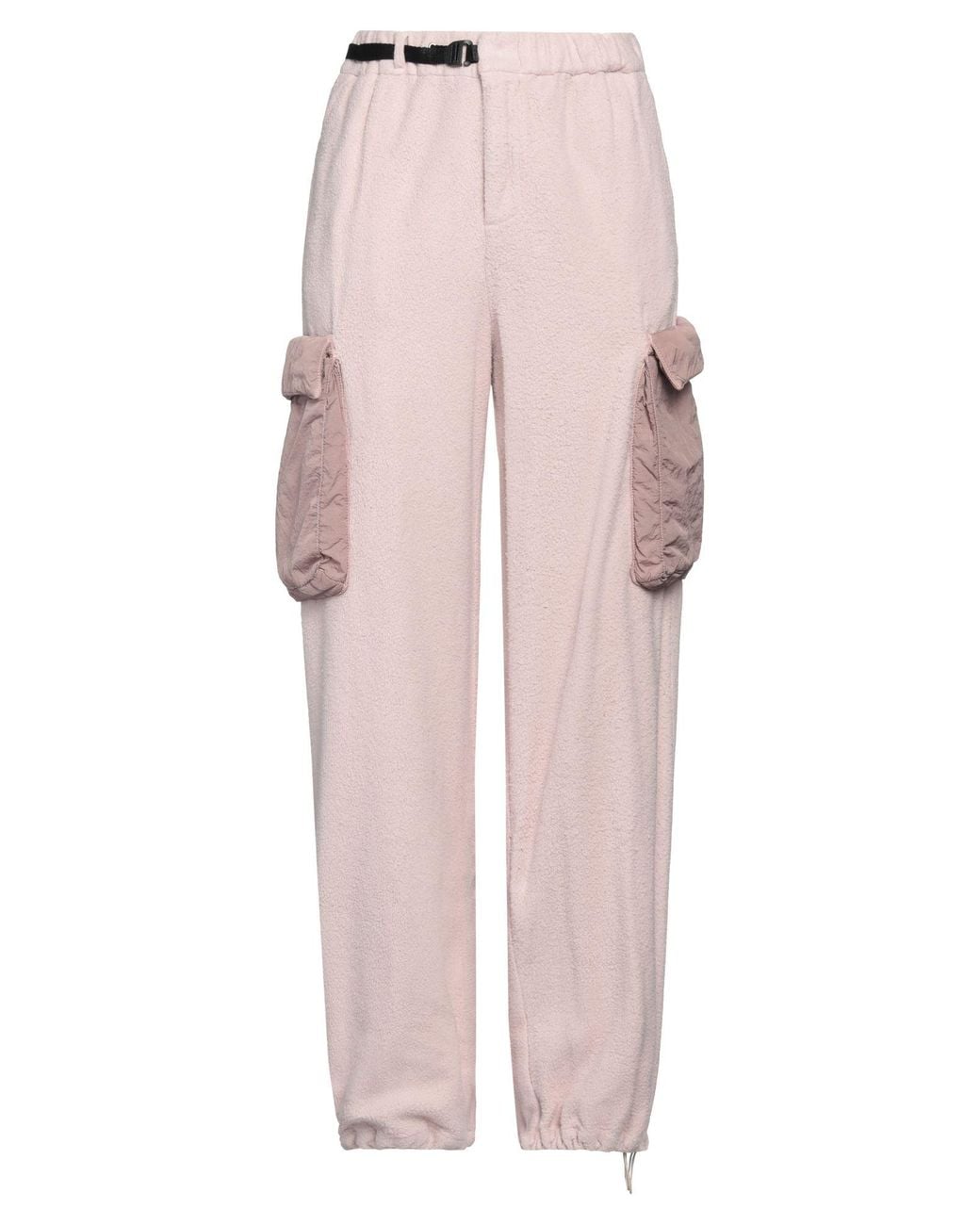 White Sand Pink Blush Pants Cotton