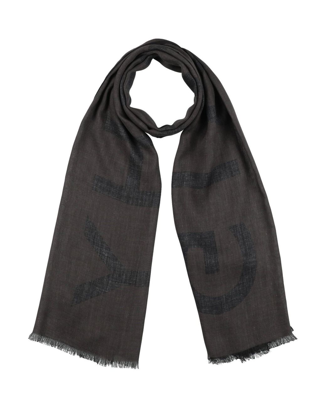 Givenchy Black Scarf Modal, Cashmere for men