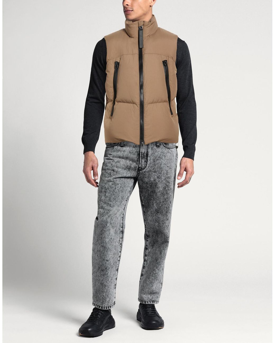 Chompa Sin Mangas JG1 de hombre de color Brown