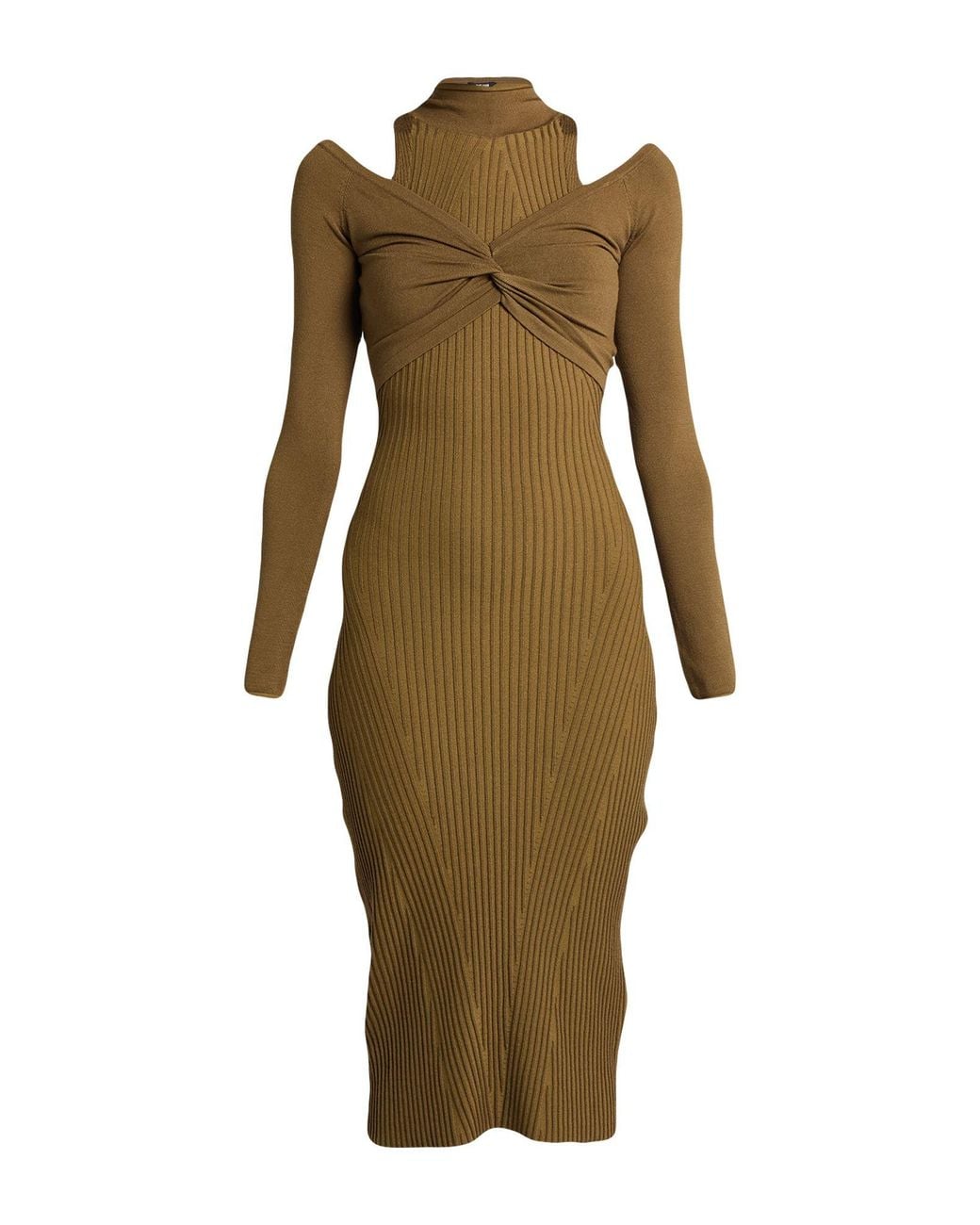Just Cavalli Natural Midi Dress