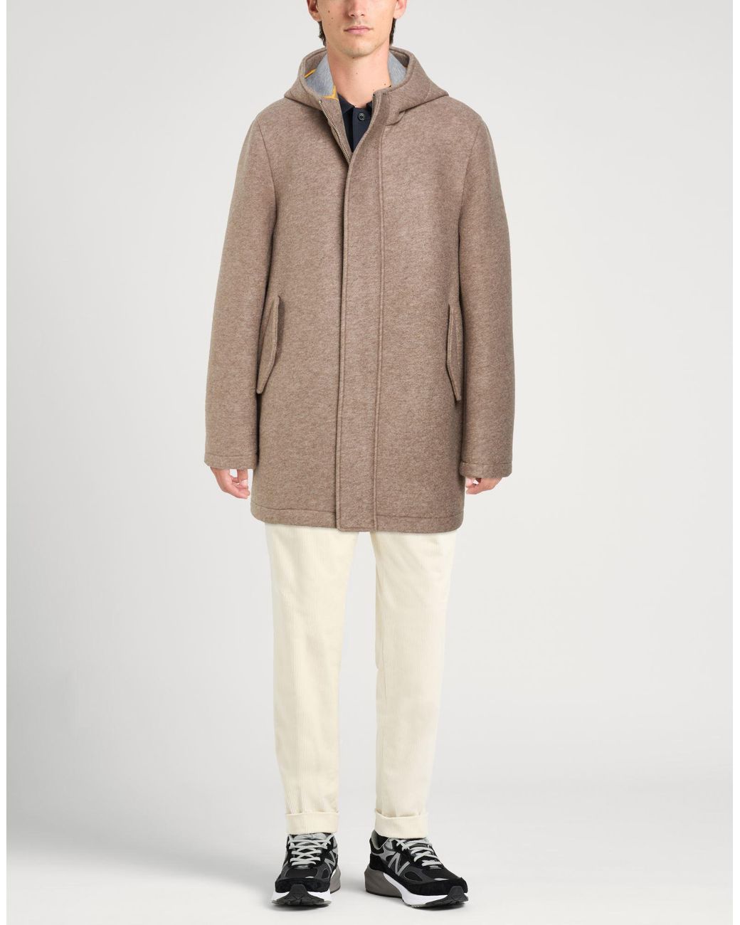 Manuel Ritz Brown Coat for men