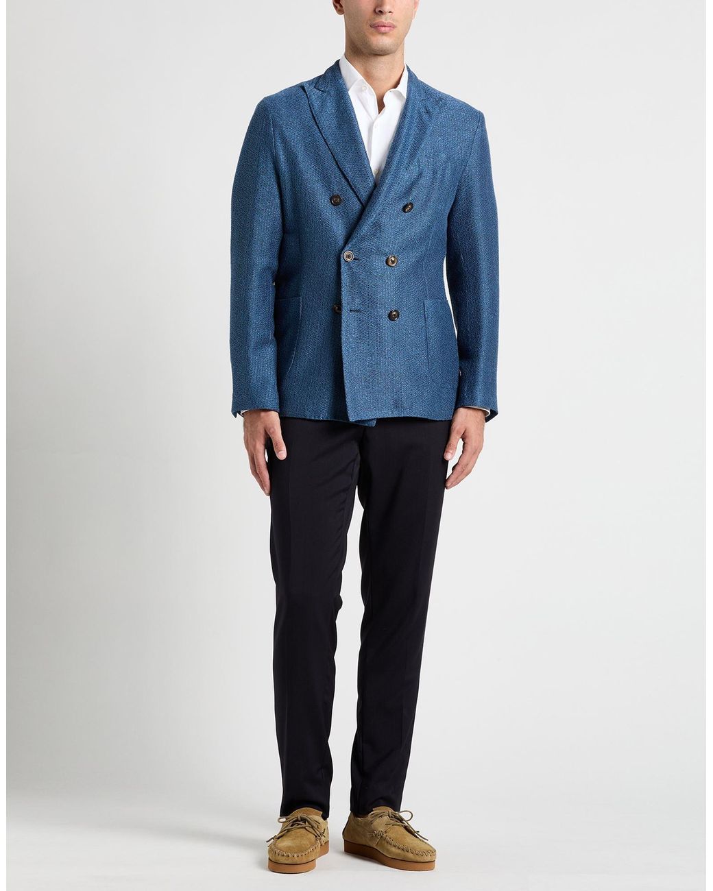 Lardini Blue Blazer for men