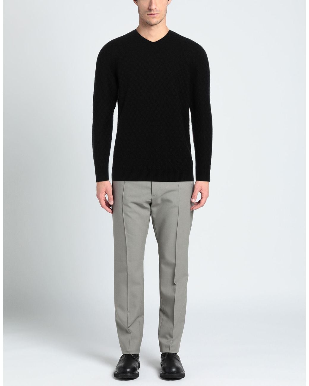 Pullover Alpha Studio de hombre de color Black