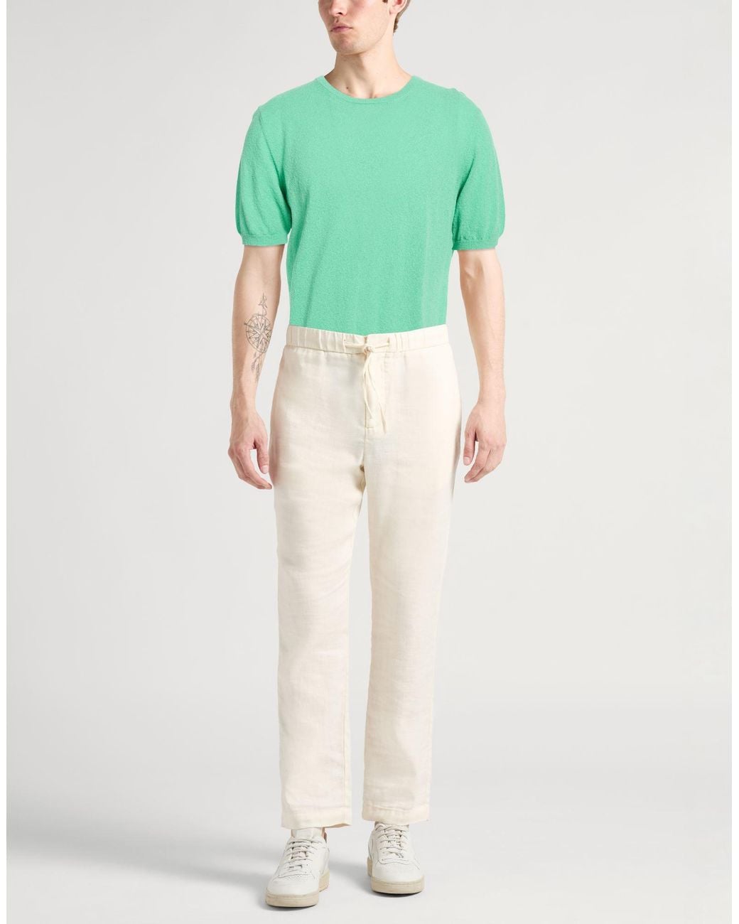 Pullover di Roberto Collina in Green da Uomo
