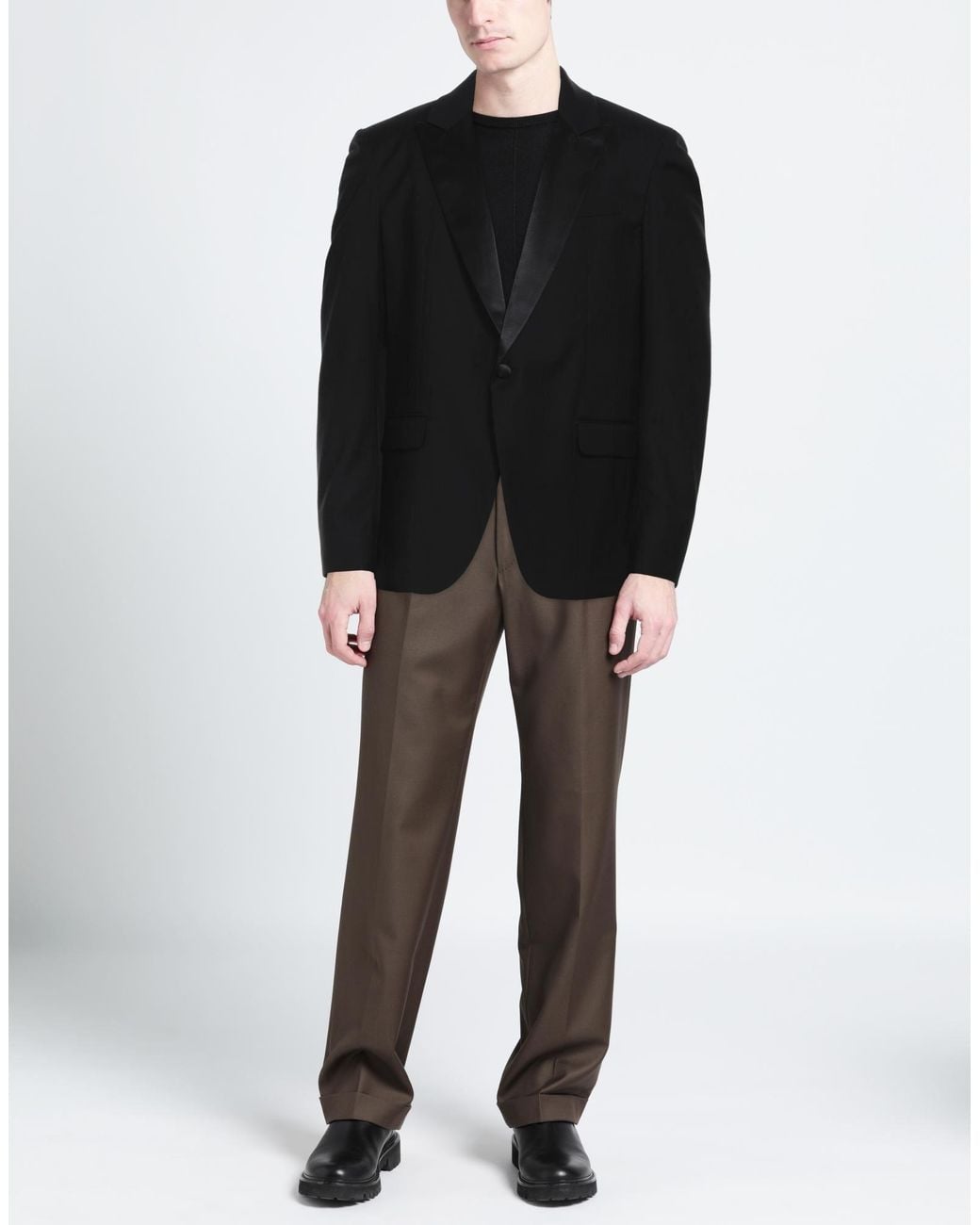 MARSĒM Black Suit Jacket for men