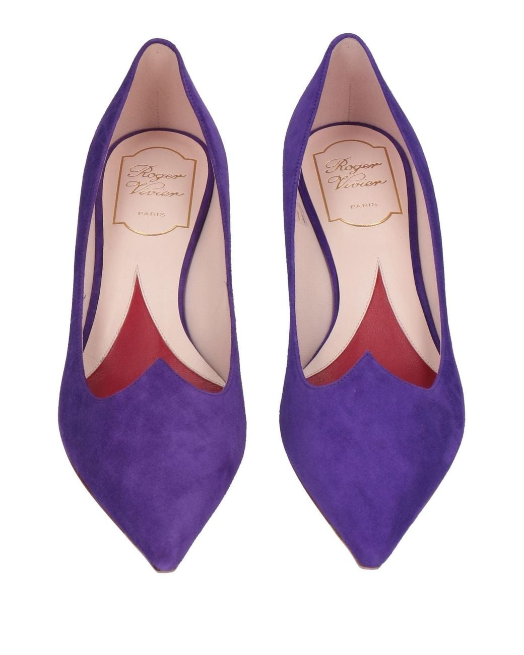 Roger Vivier Purple Pumps