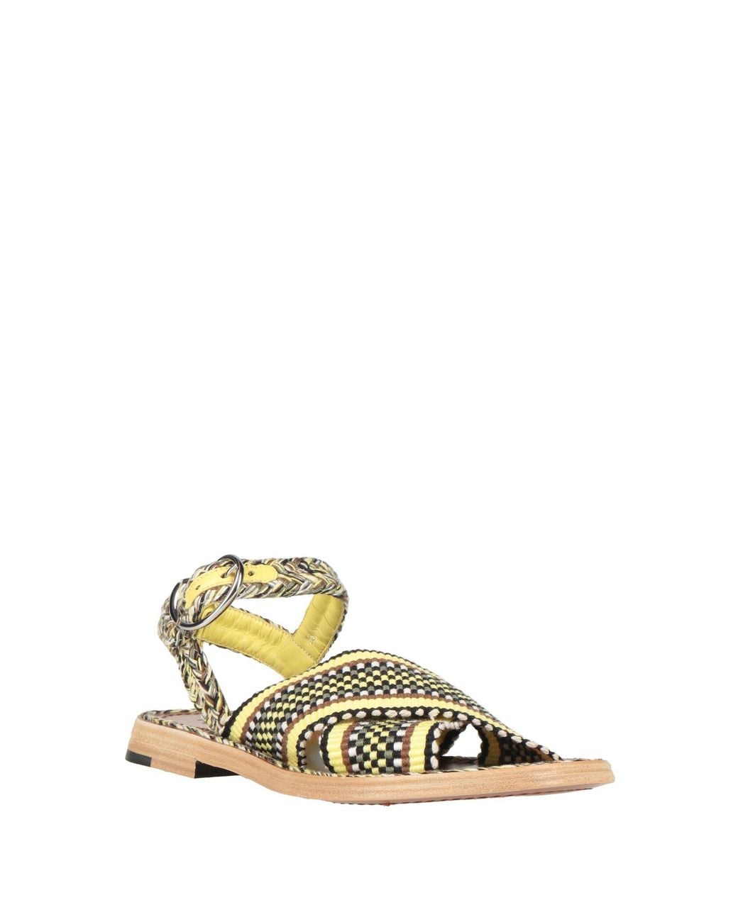 Amambaih Metallic Sandals