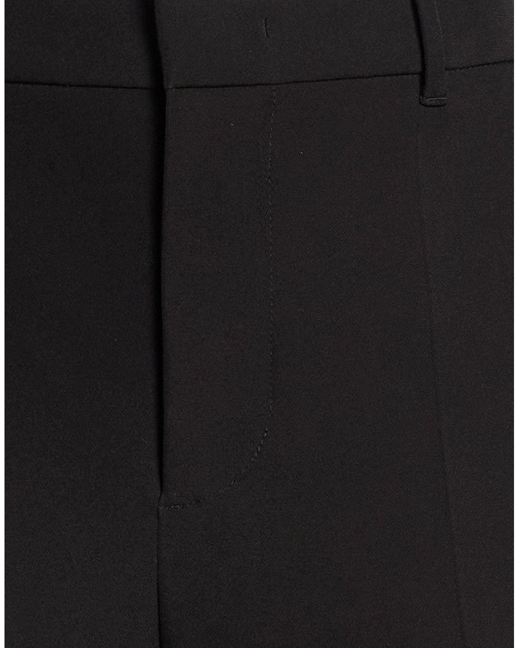 Moschino Black Pants Polyester, Elastane