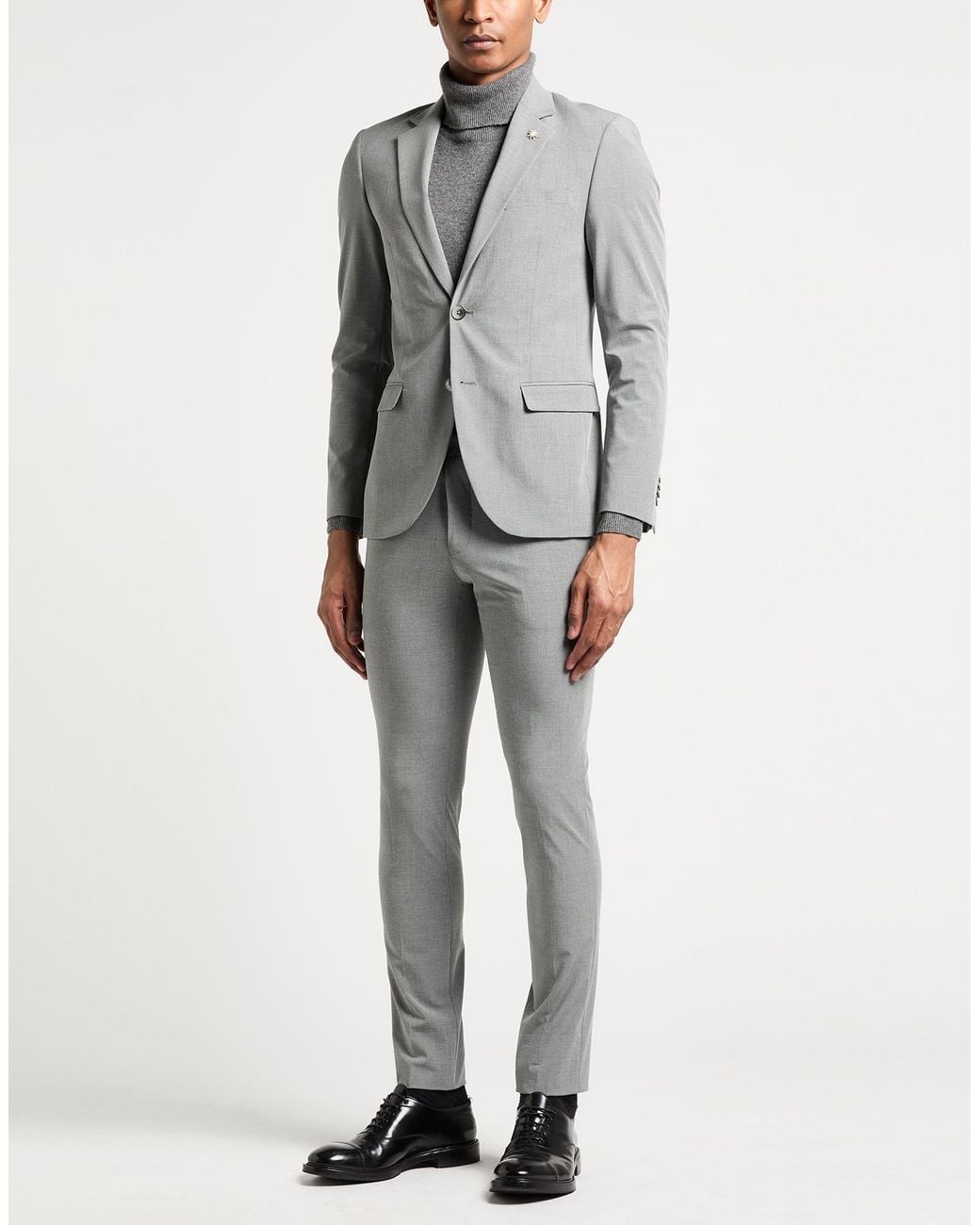 Manuel Ritz Gray Suit for men