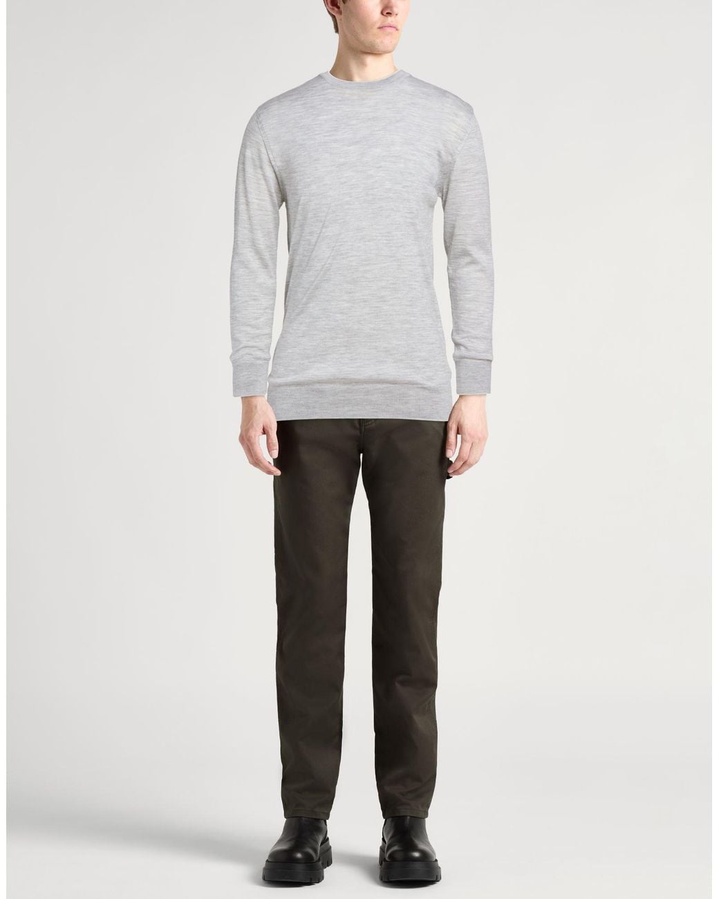 Eleventy Gray Jumper for men