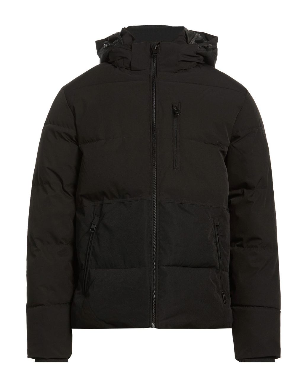 Jack & Jones Black Puffer Recycled Polyester for men