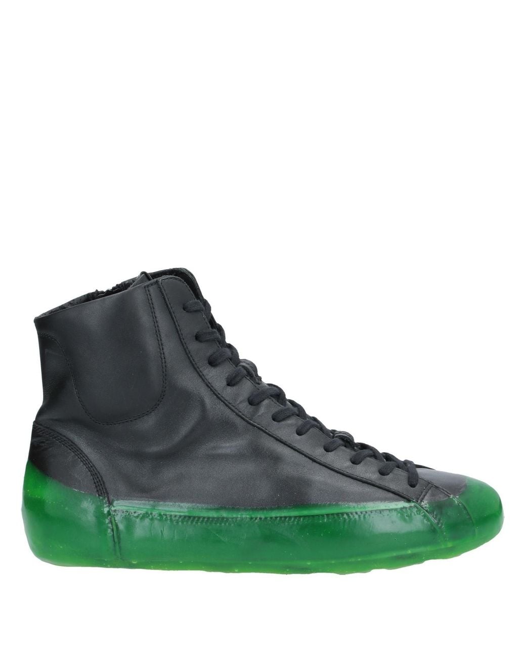 RBRSL RUBBER SOUL Green Sneakers Leather for men