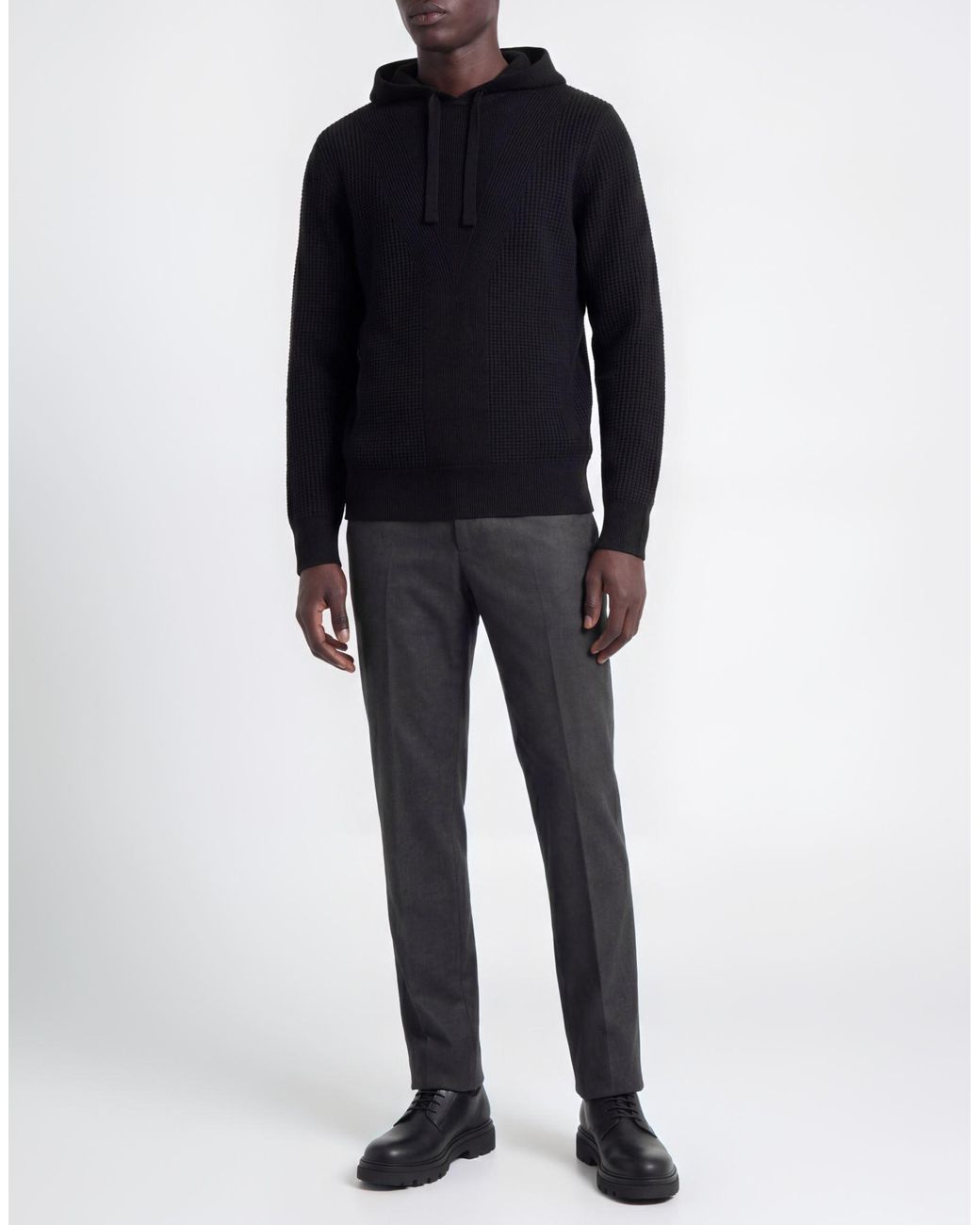 Paolo Pecora Black Jumper for men