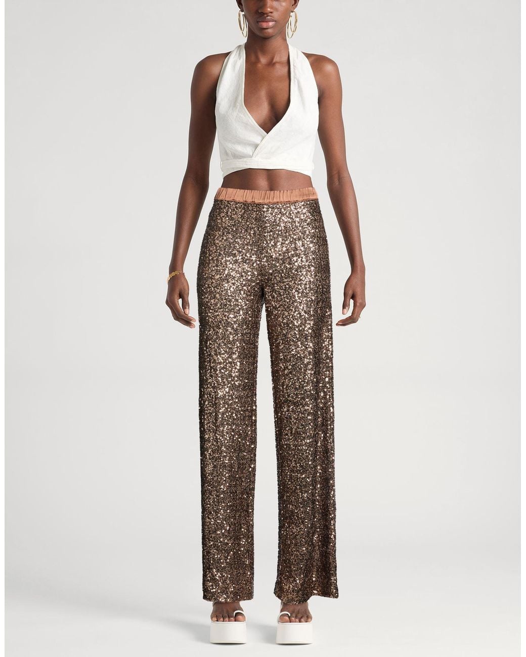 Ottod'Ame Brown Trouser