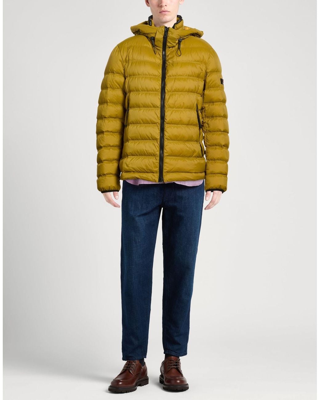 Peuterey Yellow Puffers for men