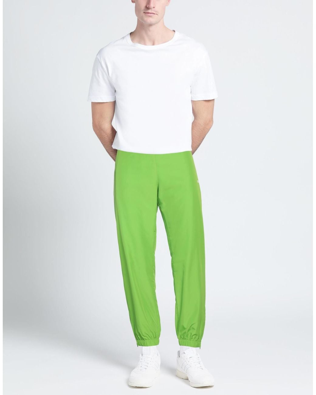 MSGM Green Pants for men