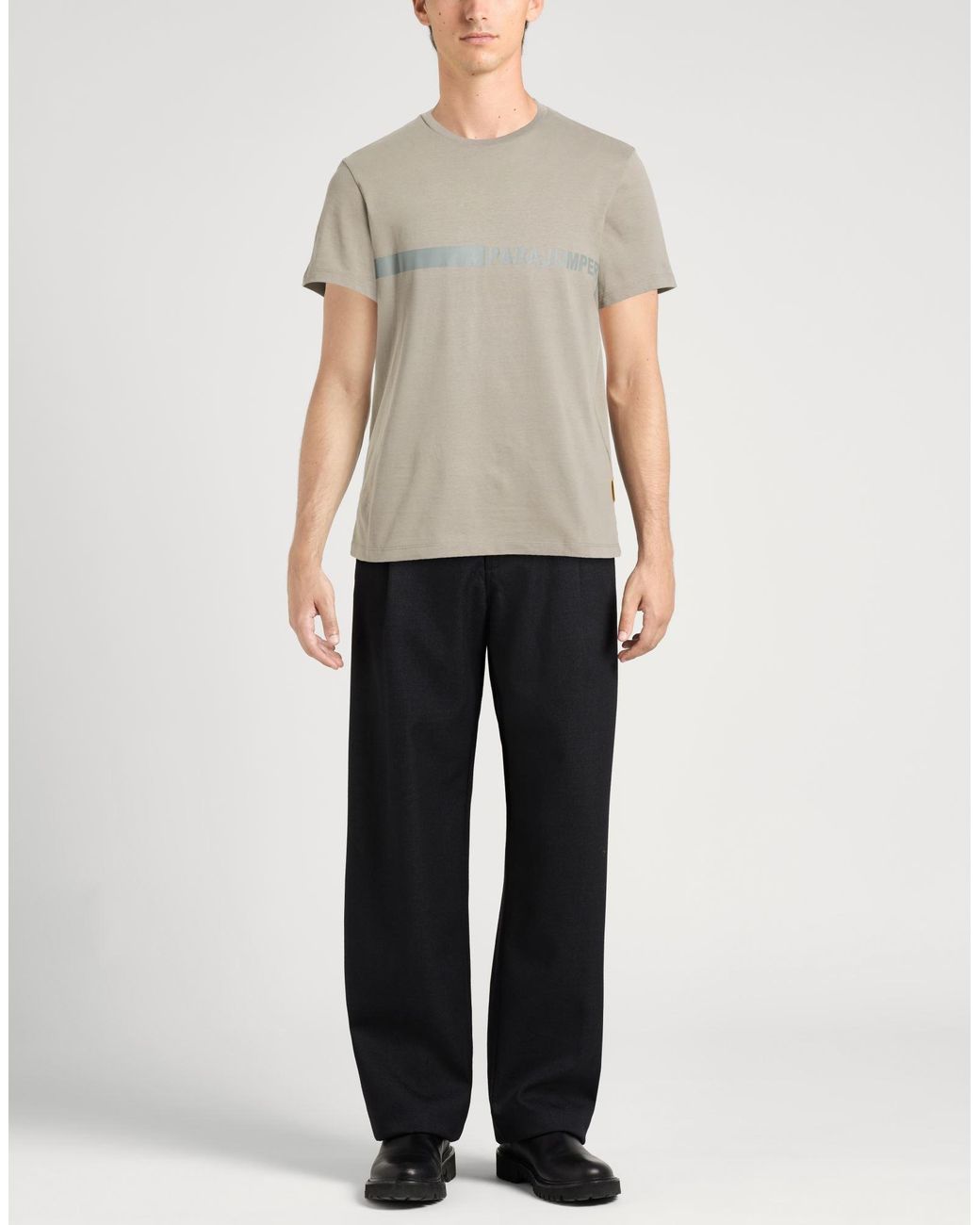 Parajumpers Gray T-Shirt for men
