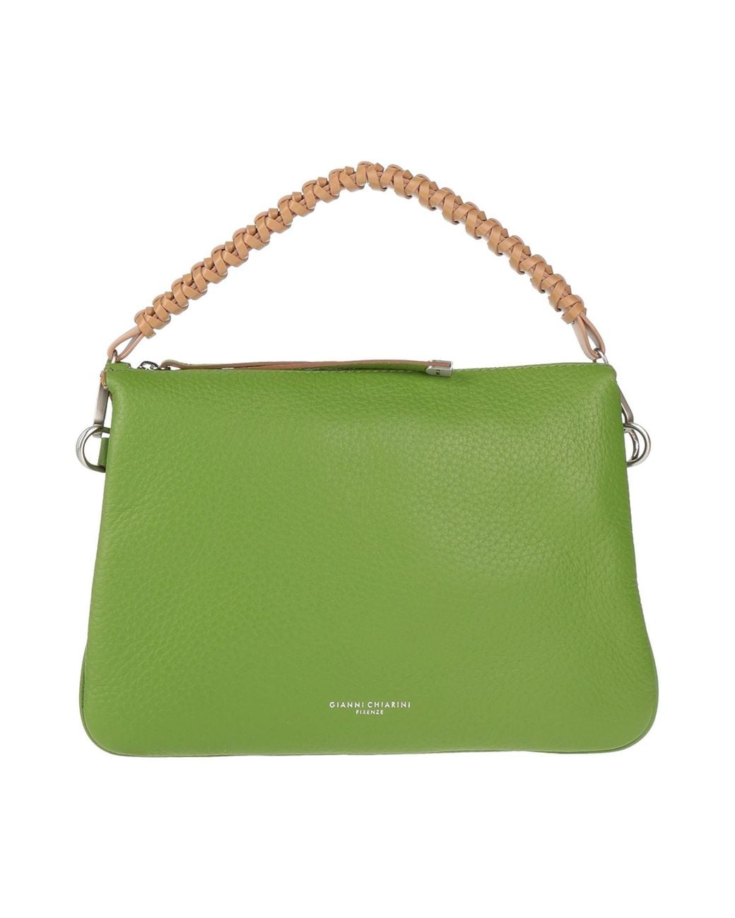 Gianni Chiarini Green Handbag Leather