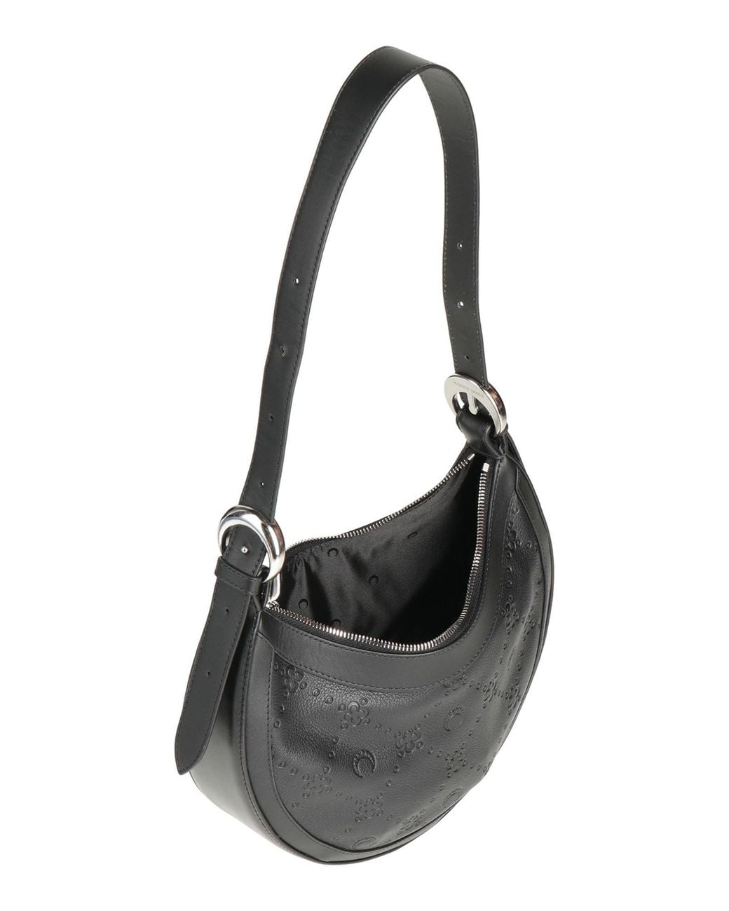 MARINE SERRE Gray Shoulder Bag