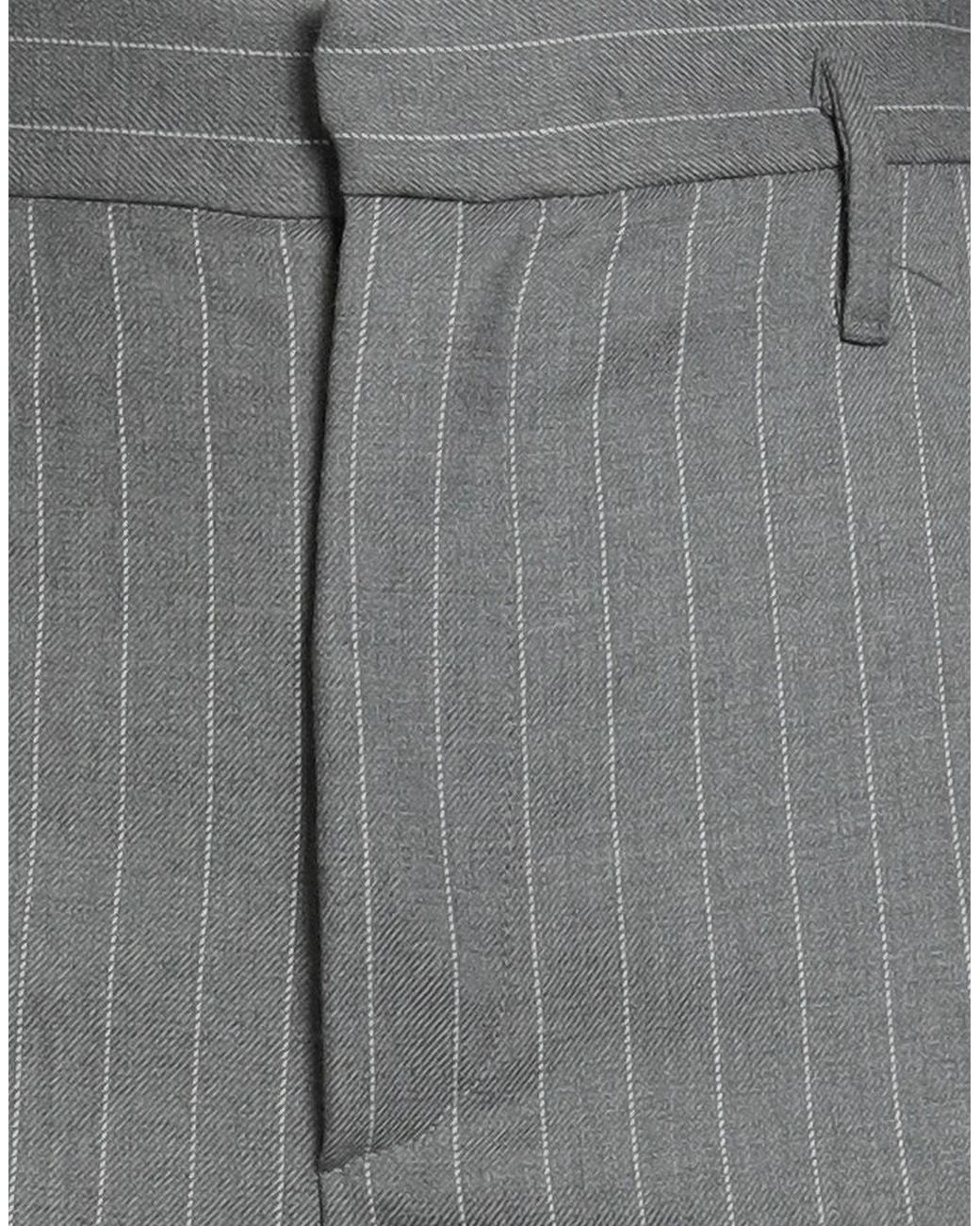 THE M.. Gray Pants Virgin Wool