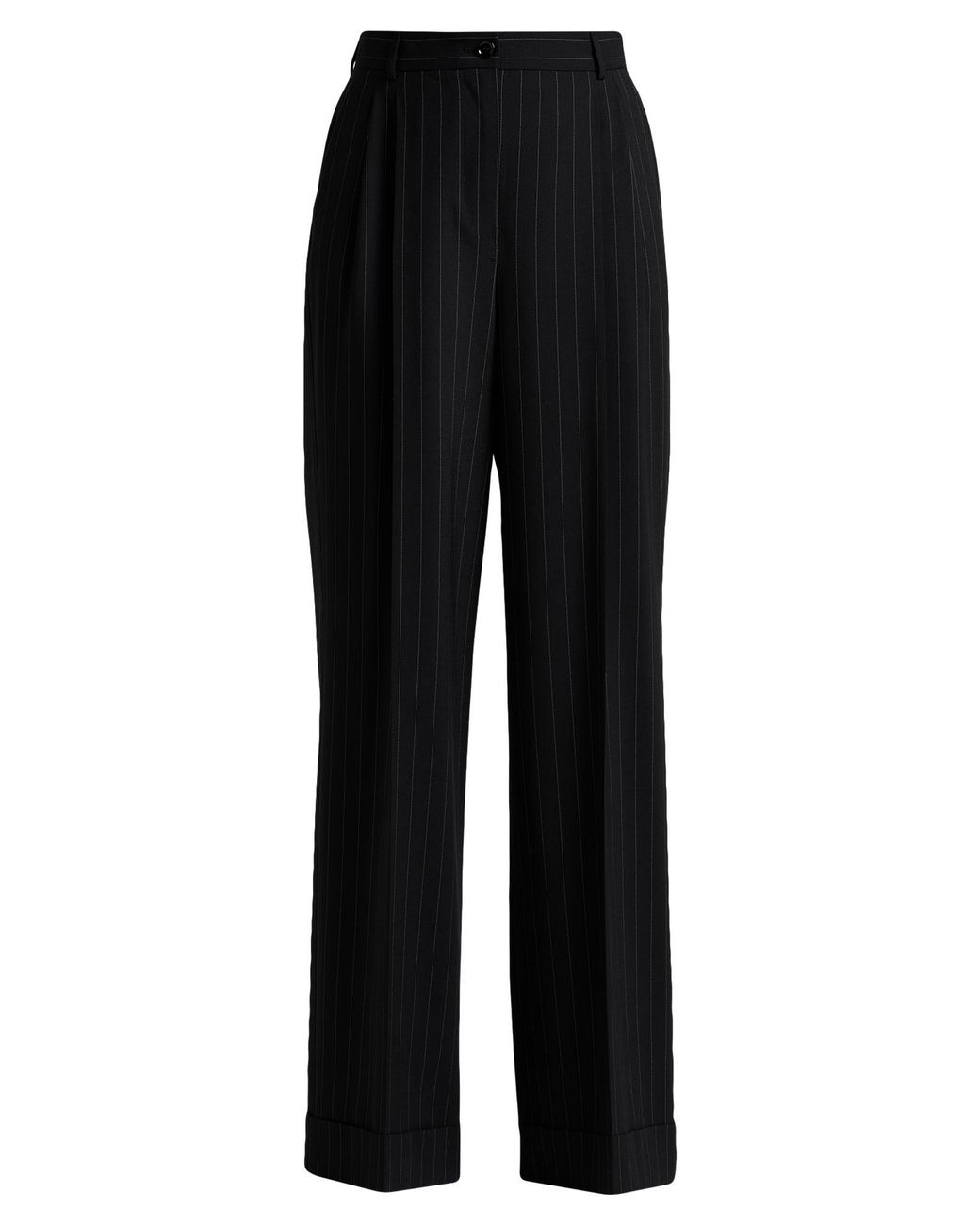 Dolce & Gabbana Black Pants Virgin Wool, Elastane