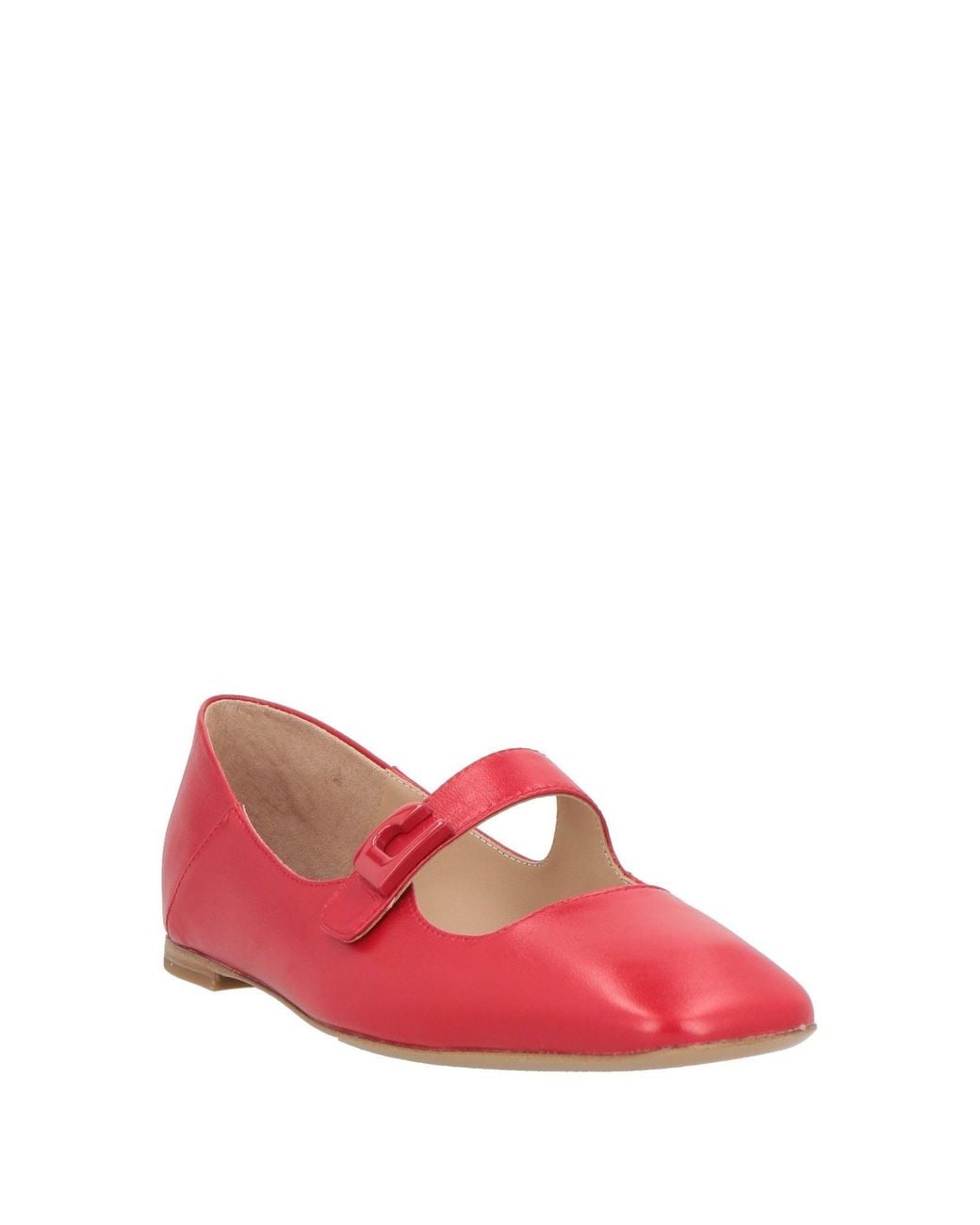 Lola Cruz Red Ballet Flats