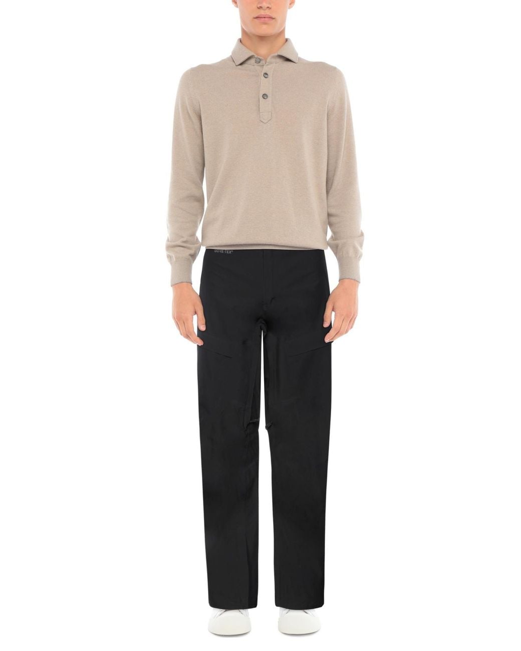 Burton Black Pants Polyester for men