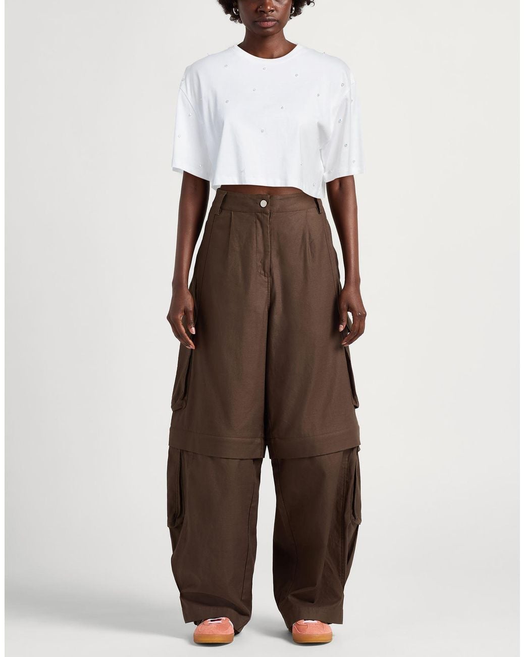 Dondup White T-Shirt Cotton
