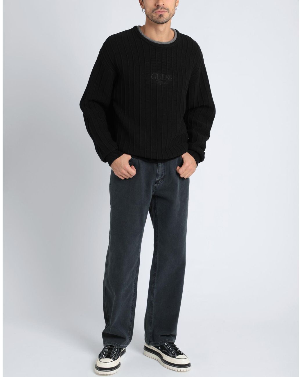 Guess Black Jumper for men