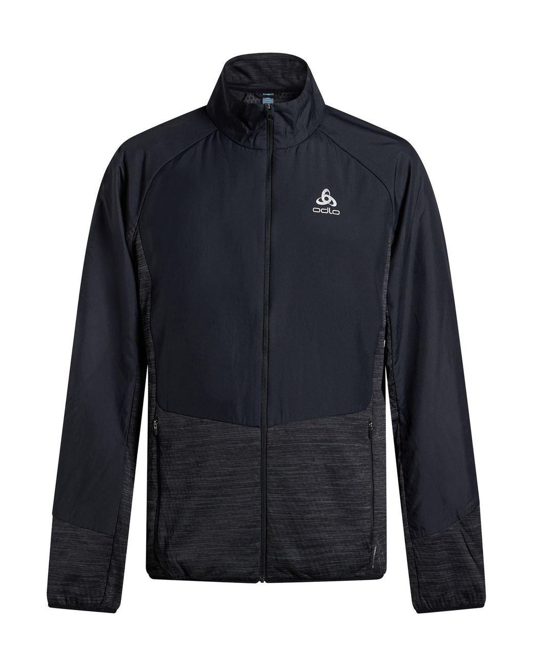 Odlo Blue Jacket Polyester, Elastane for men