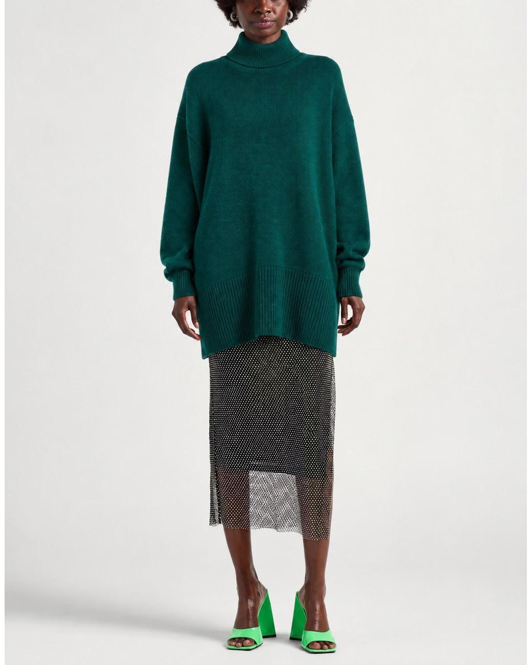 ViCOLO Green Turtleneck