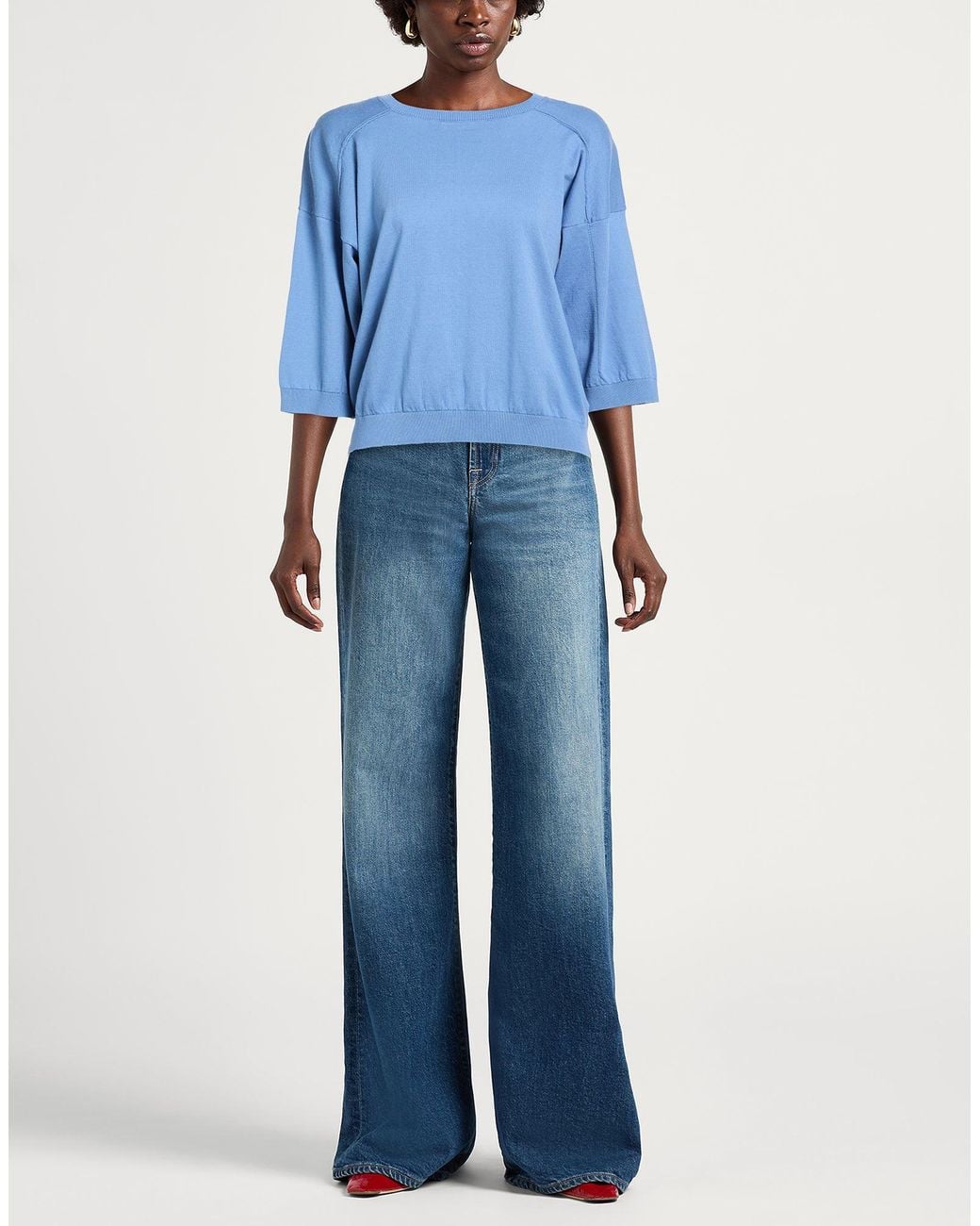 Pullover Alpha Studio en coloris Blue