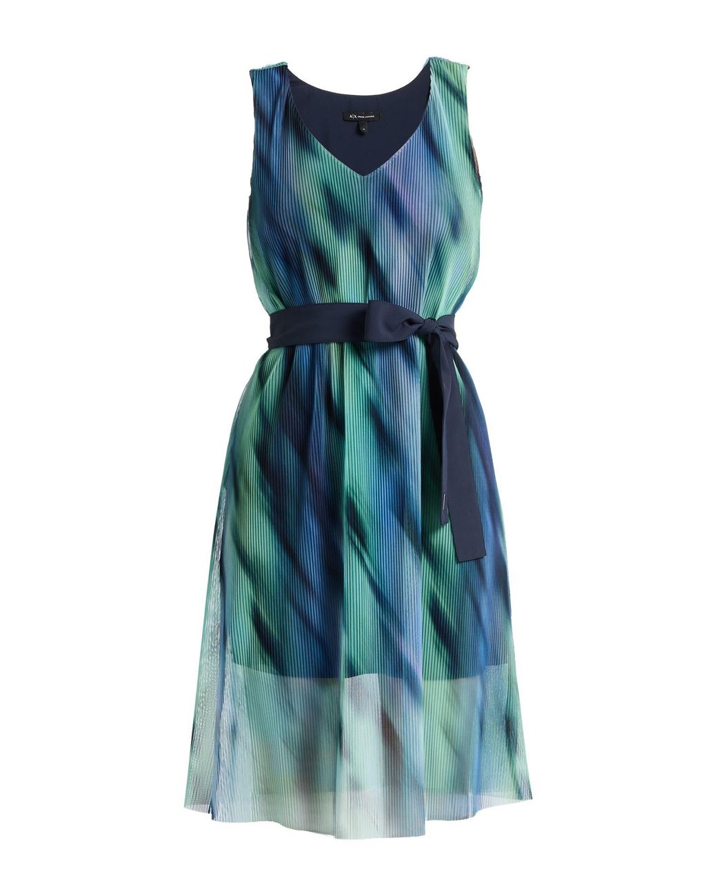 ARMANI EXCHANGE Blue Midi Dress