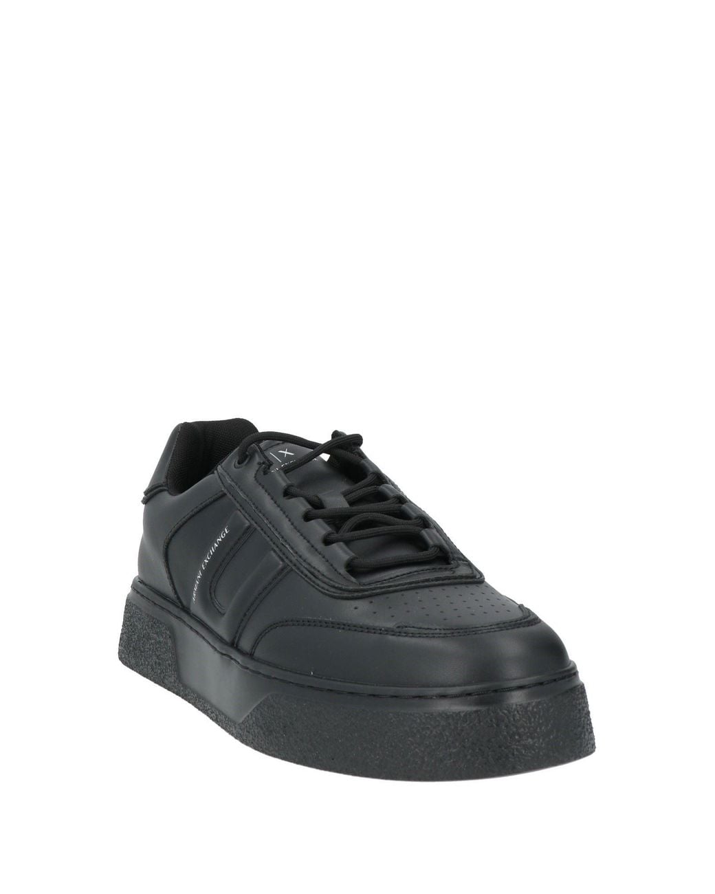 ARMANI EXCHANGE Black Trainers for men