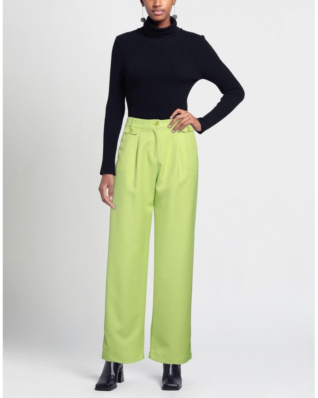 Nenette Green Trouser