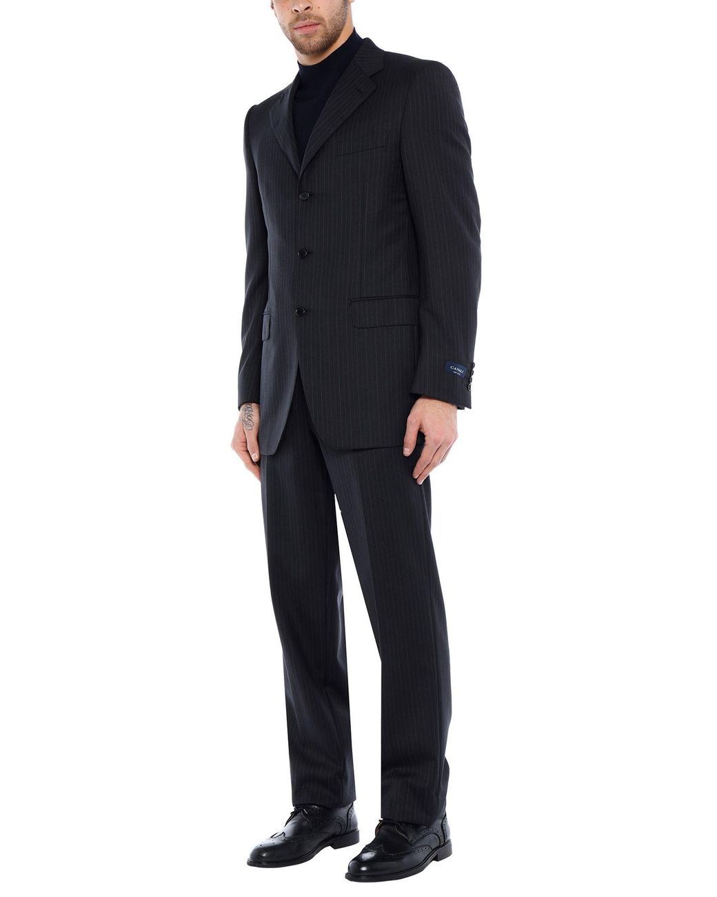 Canali Suit in Black for Men Lyst