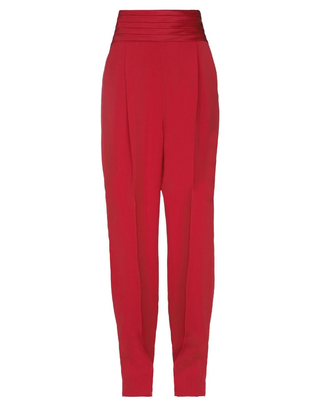 Emporio Armani Red Trouser