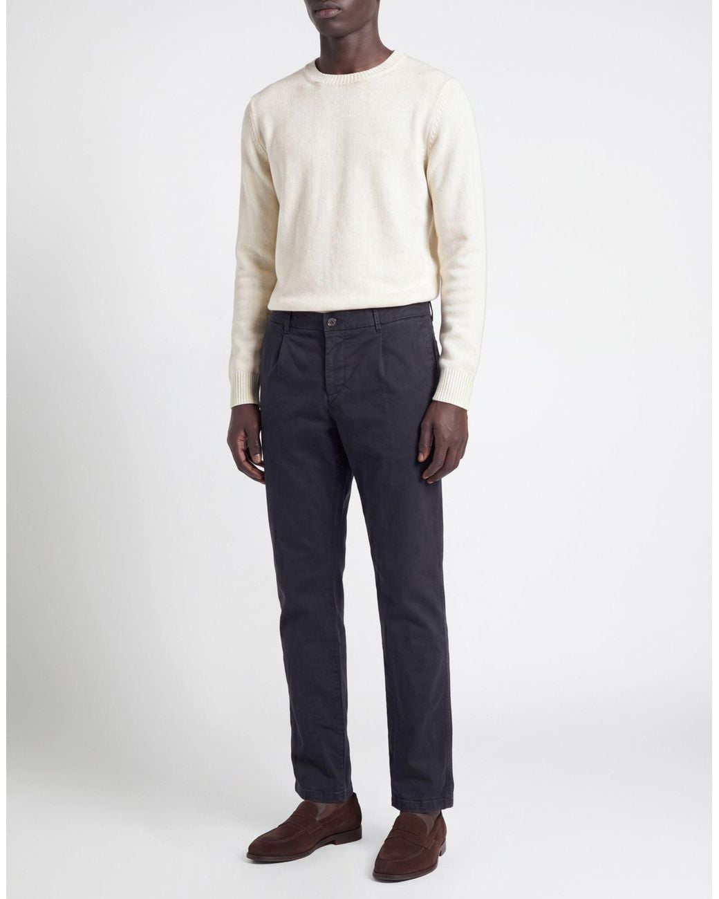 Brooksfield Blue Pants for men