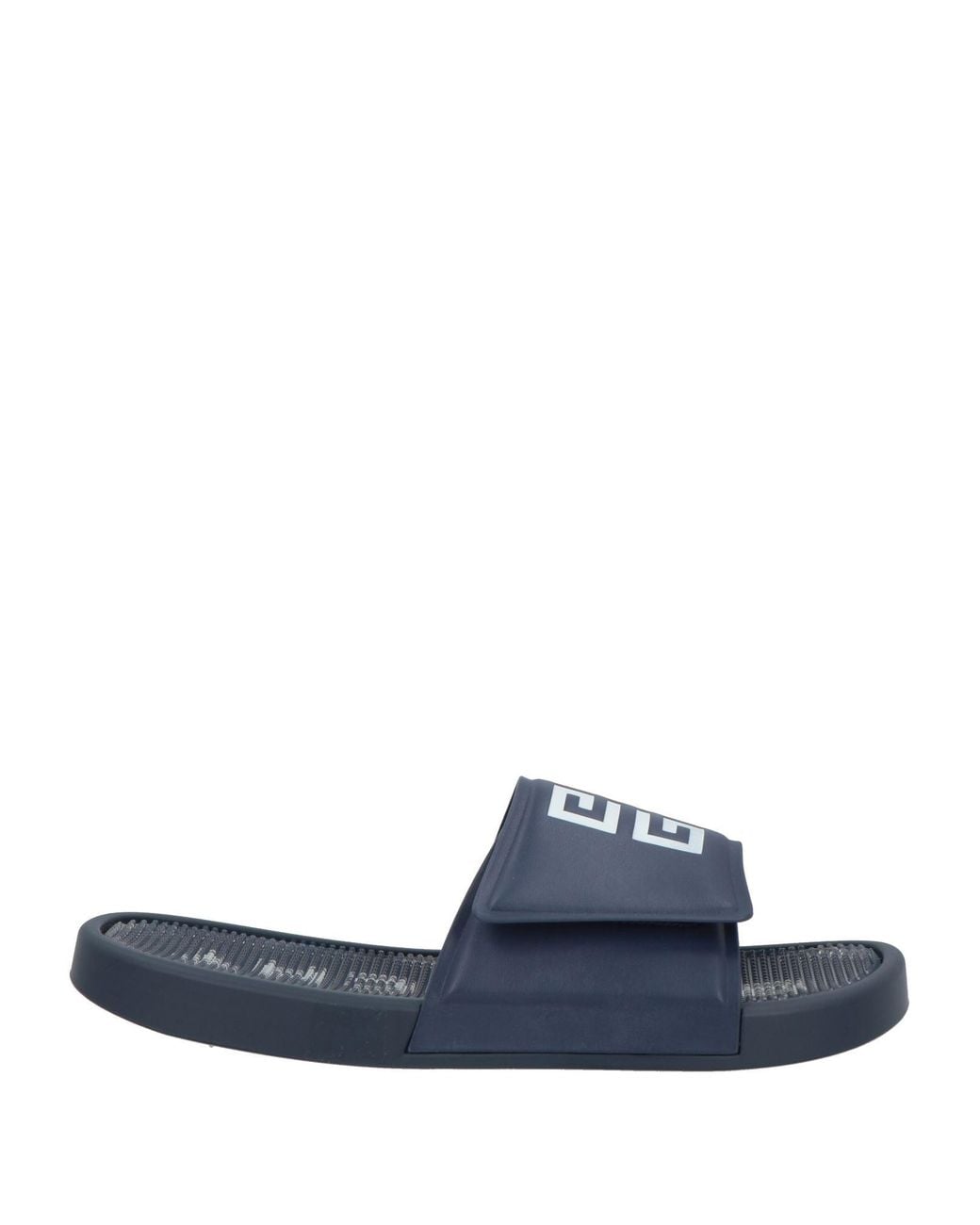 Givenchy Blue Sandals Polyurethane, Cotton for men